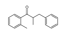 2-methyl-1-(2-methylphenyl)-3-phenylpropan-1-one结构式