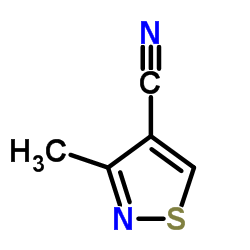 3-甲基异噻唑-4-甲腈结构式