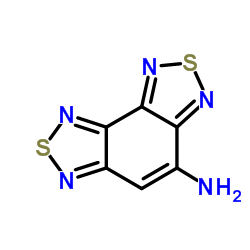 [1,2,5]Thiadiazolo[3,4-e][2,1,3]benzothiadiazol-4-amine结构式