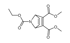 dimethyl 7-ethoxycarbonyl-7-azabicyclo<2.2.1>hepta-2,5-diene-2,3-dicarboxylate Structure