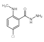 5-chloro-2-(methylamino)benzohydrazide Structure