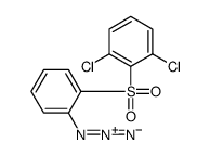 2-(2-azidophenyl)sulfonyl-1,3-dichlorobenzene Structure