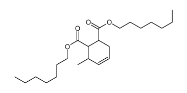 diheptyl 3-methylcyclohex-4-ene-1,2-dicarboxylate结构式