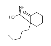2-oxo-1-pentylcyclohexane-1-carboxamide Structure