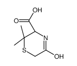 (3S)-2,2-dimethyl-5-oxothiomorpholine-3-carboxylic acid结构式