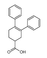 3,4-diphenylcyclohex-3-ene-1-carboxylic acid Structure