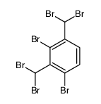 1,3-dibromo-2,4-bis(dibromomethyl)benzene结构式
