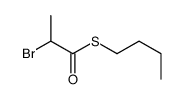 S-butyl 2-bromopropanethioate Structure