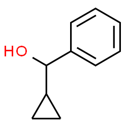 ()-α-cyclopropylbenzyl alcohol结构式