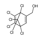 (1,2,3,4,7,7-hexachloro-5-bicyclo[2.2.1]hepta-2,5-dienyl)methanol结构式