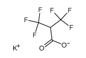 Potassium; 3,3,3-trifluoro-2-trifluoromethyl-propionate Structure