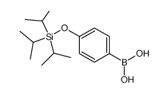 4-(Triisopropylsilyloxy)phenyl Boronic Acid结构式