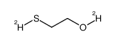 O-deuterio-2-deuteriosulfanyl-ethanol Structure