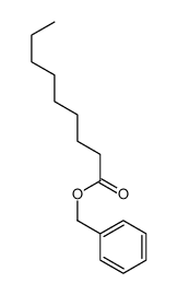 Benzyl nonanoate structure