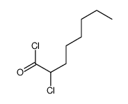 2-chlorooctanoyl chloride Structure