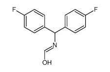 N-[bis(4-fluorophenyl)methyl]formamide结构式