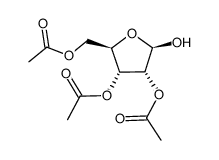 2,3,5-tri-O-acetylribofuranose结构式