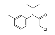 2-chloro-N-(3-methylphenyl)-N-propan-2-ylacetamide Structure