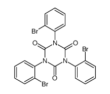 1,3,5-tris(2-bromophenyl)-1,3,5-triazinane-2,4,6-trione Structure