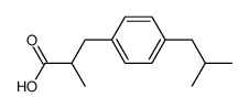 3-(4-Isobutyl-phenyl)-2-methyl-propionic acid Structure