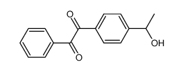 1-[4-(1-hydroxyethyl)phenyl]-2-phenyl-1,2-ethanedione Structure