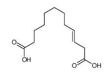 dodec-3-enedioic acid结构式