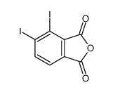 4,5-diiodo-2-benzofuran-1,3-dione Structure