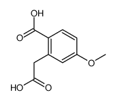 2-(carboxymethyl)-4-methoxybenzoic acid structure
