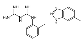 1-(o-tolyl)biguanide, compound with 5-methyl-1H-benzotriazole (1:1) picture