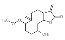 (8E)-8-methyl-4,13-dimethylidene-5-methylperoxy-11-oxabicyclo[8.3.0]tridec-8-en-12-one picture