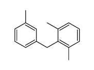 1,3-dimethyl-2-[(3-methylphenyl)methyl]benzene结构式