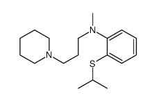 1-[3-[N-(2-Isopropylthiophenyl)-N-methylamino]propyl]piperidine结构式