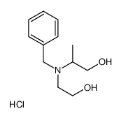 2-[benzyl(2-hydroxyethyl)amino]propan-1-ol,hydrochloride Structure