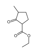 Cyclopentanecarboxylic acid, 3-methyl-2-oxo-, ethyl ester Structure