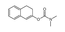 3,4-dihydronaphthalen-2-yl dimethylcarbamate结构式