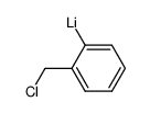 o-chloromethylphenyllithium结构式