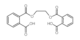 1,2-Benzenedicarboxylic acid, 1,2-ethanediyl ester (en)结构式