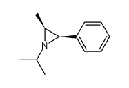 Aziridine, 2-methyl-1-(1-methylethyl)-3-phenyl-, (2S,3R)- (9CI)结构式