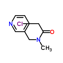 2-Chloro-N-methyl-N-(3-pyridinylmethyl)acetamide Structure