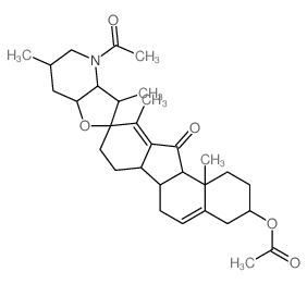 jervine, n-acetyl-, acetate结构式