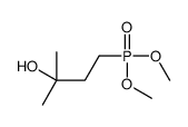 4-dimethoxyphosphoryl-2-methylbutan-2-ol结构式