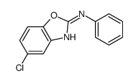 5-chloro-N-phenyl-1,3-benzoxazol-2-amine Structure