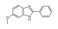 1H-BENZIMIDAZOLE, 6-METHOXY-2-PHENYL-结构式