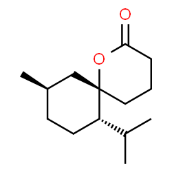 1-Oxaspiro[5.5]undecan-2-one,10-methyl-7-(1-methylethyl)-,(6S,7S,10R)-(9CI)结构式