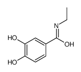 Benzamide, N-ethyl-3,4-dihydroxy-结构式