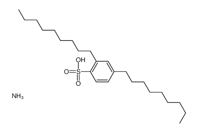 azanium,2,4-di(nonyl)benzenesulfonate Structure