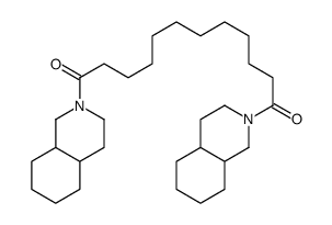 1,12-bis(3,4,4a,5,6,7,8,8a-octahydro-1H-isoquinolin-2-yl)dodecane-1,12-dione结构式