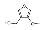 3-hydroxymethyl-4-methoxythiophene结构式