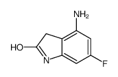 4-amino-6-fluoro-1,3-dihydroindol-2-one Structure