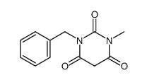 N-methyl-N'-benzyl-barbituric acid结构式